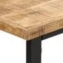 Mesa de comedor madera maciza de mango 110x55x75 cm de , Mesas de cocina y de comedor - Ref: Foro24-358954, Precio: 143,23 €,...