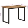 Mesa de comedor madera maciza de mango 110x55x75 cm de , Mesas de cocina y de comedor - Ref: Foro24-358954, Precio: 167,36 €,...