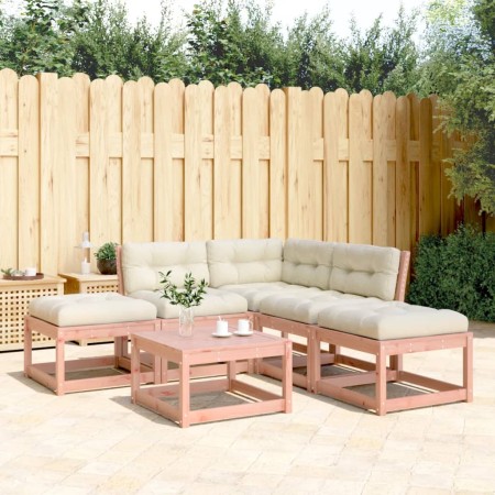 Set de sofás jardín 5 pzas con cojines madera maciza Douglas de , Conjuntos de jardín - Ref: Foro24-3216968, Precio: 435,71 €...