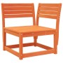 Juego de muebles jardín 8 pzas madera maciza pino marrón cera de , Conjuntos de jardín - Ref: Foro24-3216942, Precio: 748,86 ...