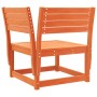 Juego de muebles jardín 8 pzas madera maciza pino marrón cera de , Conjuntos de jardín - Ref: Foro24-3216942, Precio: 748,86 ...