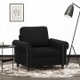 Sillón de terciopelo negro 60 cm de , Sofás - Ref: Foro24-359514, Precio: 170,09 €, Descuento: %