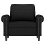 Sessel aus schwarzem Samt 60 cm von , Sofas - Ref: Foro24-359514, Preis: 168,21 €, Rabatt: %