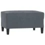 Sofagarnitur mit 4 Stück dunkelgrauen Samtkissen von , Sofas - Ref: Foro24-3202181, Preis: 797,97 €, Rabatt: %