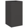 Jardinera de acero laminado en frío negro 42x38x75 cm de , Maceteros y jardineras - Ref: Foro24-841577, Precio: 71,31 €, Desc...