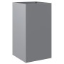 Jardinera de acero galvanizado plateado 42x38x75 cm de , Maceteros y jardineras - Ref: Foro24-841582, Precio: 58,46 €, Descue...