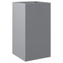 Jardinera de acero galvanizado plateado 42x38x75 cm de , Maceteros y jardineras - Ref: Foro24-841582, Precio: 58,46 €, Descue...