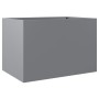 Jardinera de acero galvanizado plateado 62x47x46 cm de , Maceteros y jardineras - Ref: Foro24-841606, Precio: 61,20 €, Descue...
