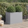 Jardinera de acero galvanizado plateado 62x47x46 cm de , Maceteros y jardineras - Ref: Foro24-841606, Precio: 61,20 €, Descue...