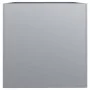 Jardinera de acero galvanizado plateado 62x47x46 cm de , Maceteros y jardineras - Ref: Foro24-841606, Precio: 58,31 €, Descue...