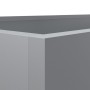 Jardinera de acero galvanizado plateado 62x47x46 cm de , Maceteros y jardineras - Ref: Foro24-841606, Precio: 61,20 €, Descue...