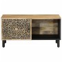 Mesa de centro de madera maciza de mango 80x50x40 cm de , Mesas de centro - Ref: Foro24-358216, Precio: 97,61 €, Descuento: %