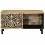 Mesa de centro de madera maciza de mango 80x50x40 cm de , Mesas de centro - Ref: Foro24-358216, Precio: 96,36 €, Descuento: %