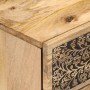 Mesita de noche madera maciza de mango 50x33x60 cm de , Mesitas de noche - Ref: Foro24-358221, Precio: 143,66 €, Descuento: %