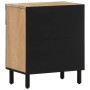 Mesita de noche madera maciza de mango 50x33x60 cm de , Mesitas de noche - Ref: Foro24-358223, Precio: 121,79 €, Descuento: %