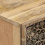 Mesita de noche madera maciza de mango 50x33x60 cm de , Mesitas de noche - Ref: Foro24-358223, Precio: 121,79 €, Descuento: %
