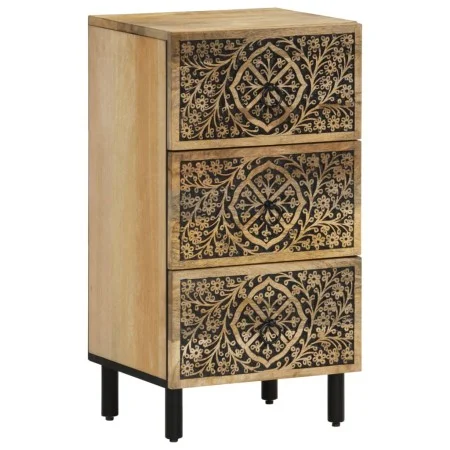 Armario auxiliar madera maciza de mango 40x33x75 cm de , Aparadores - Ref: Foro24-358235, Precio: 151,06 €, Descuento: %