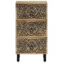 Armario auxiliar madera maciza de mango 40x33x75 cm de , Aparadores - Ref: Foro24-358235, Precio: 154,25 €, Descuento: %