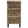 Armario auxiliar madera maciza de mango 40x33x75 cm de , Aparadores - Ref: Foro24-358235, Precio: 151,06 €, Descuento: %