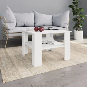 White plywood coffee table 60x60x42 cm by vidaXL, Coffee table - Ref: Foro24-800207, Price: 43,41 €, Discount: %