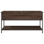 Mesa de centro madera ingeniería metal marrón 100x50x50 cm de , Mesas de centro - Ref: Foro24-845350, Precio: 64,76 €, Descue...