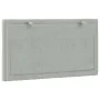 Light gray velvet padded headboard 90 cm by , Headboards and footboards - Ref: Foro24-374649, Price: 35,32 €, Discount: %