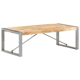 Mesa de centro madera de mango rugosa 120x60x40 cm en Mesas de centro | Comprar online en Foru.es