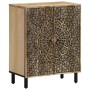 Armario auxiliar madera maciza de mango 60x33x75 cm de , Aparadores - Ref: Foro24-358214, Precio: 185,72 €, Descuento: %