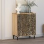 Armario auxiliar madera maciza de mango 60x33x75 cm de , Aparadores - Ref: Foro24-358214, Precio: 185,72 €, Descuento: %