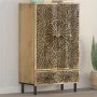 Aparador alto madera maciza de mango 60x33x100 cm de , Aparadores - Ref: Foro24-358242, Precio: 293,64 €, Descuento: %