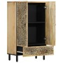 Aparador alto madera maciza de mango 60x33x100 cm de , Aparadores - Ref: Foro24-358242, Precio: 354,58 €, Descuento: %