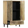 Aparador alto madera maciza de mango 60x33x100 cm de , Aparadores - Ref: Foro24-358242, Precio: 293,64 €, Descuento: %