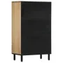 Aparador alto madera maciza de mango 60x33x100 cm de , Aparadores - Ref: Foro24-358242, Precio: 293,64 €, Descuento: %