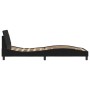 Estructura de cama con cabecero de terciopelo negro 90x200 cm de , Camas y somieres - Ref: Foro24-373114, Precio: 135,64 €, D...