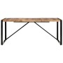 Mesa de comedor madera maciza con acabado acacia 180x90x75 cm en Mesas de comedor | Comprar online en Foru.es