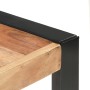 Mesa de comedor madera maciza con acabado acacia 180x90x75 cm en Mesas de comedor | Comprar online en Foru.es