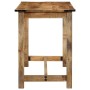 Mesa de comedor madera maciza de mango 110x55x75 cm de , Mesas de cocina y de comedor - Ref: Foro24-358946, Precio: 149,91 €,...