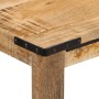 Mesa de comedor madera maciza de mango 110x55x75 cm de , Mesas de cocina y de comedor - Ref: Foro24-358946, Precio: 149,91 €,...