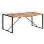 Mesa de comedor madera maciza con acabado acacia 180x90x75 cm en Mesas de comedor | Comprar online en Foru.es