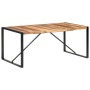 Mesa de comedor madera maciza con acabado acacia 180x90x75 cm en Mesas de comedor | Comprar online en Foru.es