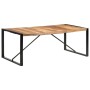 Mesa de comedor madera maciza con acabado acacia 200x100x75cm en Mesas de comedor | Comprar online en Foru.es