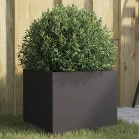 Jardinera de acero laminado en frío negro 32x30x29 cm de , Maceteros y jardineras - Ref: Foro24-841535, Precio: 35,16 €, Desc...