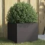 Jardinera de acero laminado en frío negro 32x30x29 cm de , Maceteros y jardineras - Ref: Foro24-841535, Precio: 35,16 €, Desc...
