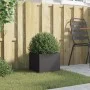 Jardinera de acero laminado en frío negro 32x30x29 cm de , Maceteros y jardineras - Ref: Foro24-841535, Precio: 35,16 €, Desc...