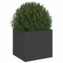 Jardinera de acero laminado en frío negro 32x30x29 cm de , Maceteros y jardineras - Ref: Foro24-841535, Precio: 35,16 €, Desc...