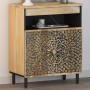 Armario auxiliar madera maciza de mango 60x33x75 cm de , Aparadores - Ref: Foro24-358237, Precio: 153,86 €, Descuento: %