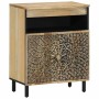 Armario auxiliar madera maciza de mango 60x33x75 cm de , Aparadores - Ref: Foro24-358237, Precio: 153,86 €, Descuento: %