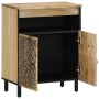 Armario auxiliar madera maciza de mango 60x33x75 cm de , Aparadores - Ref: Foro24-358237, Precio: 153,86 €, Descuento: %