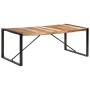 Mesa de comedor madera maciza con acabado acacia 200x100x75cm en Mesas de comedor | Comprar online en Foru.es