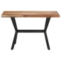 Mesa de comedor de madera acacia acabado miel 120x60x75 cm en Mesas de comedor | Comprar online en Foru.es